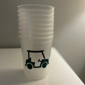 Set of 8 golf flex cups